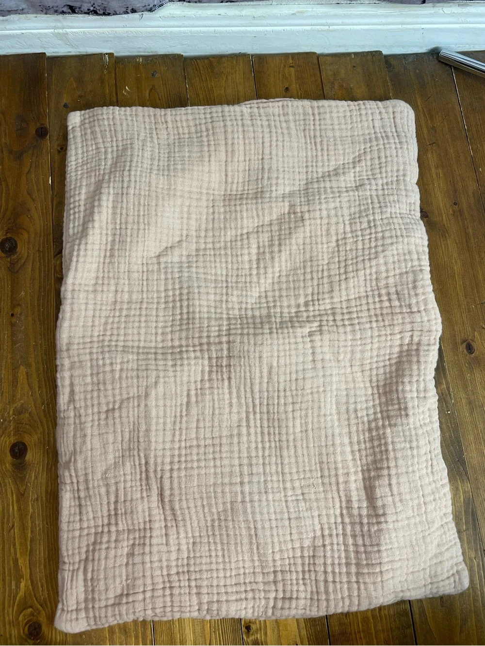 West elm 20x26 inch pillow sham cotton gauze tan